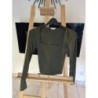 Haut vert, New Yorker taille XS