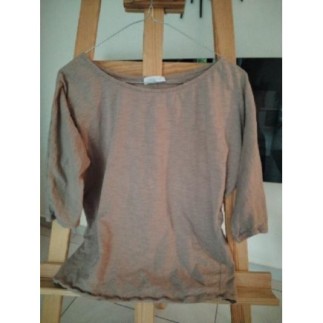 Haut femme T 36 brun