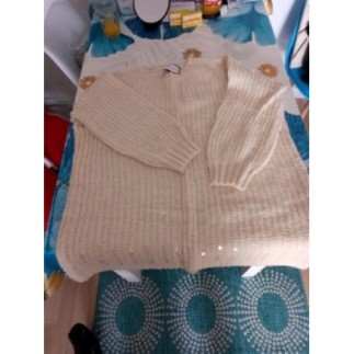 Robe pull écru ce qu'un...