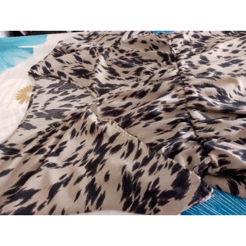 Chemisier tulip prix motif noir 46 48