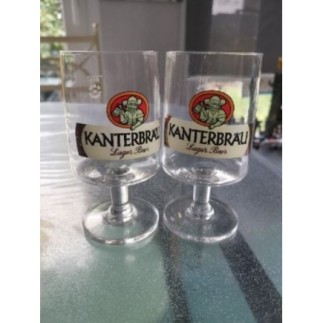 Lot de 2 verres à bière...