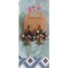 Boucle d'oreille arbre de vie