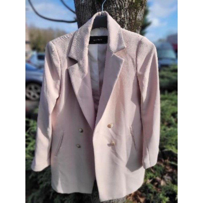 Blazer rose poudré zara taille M