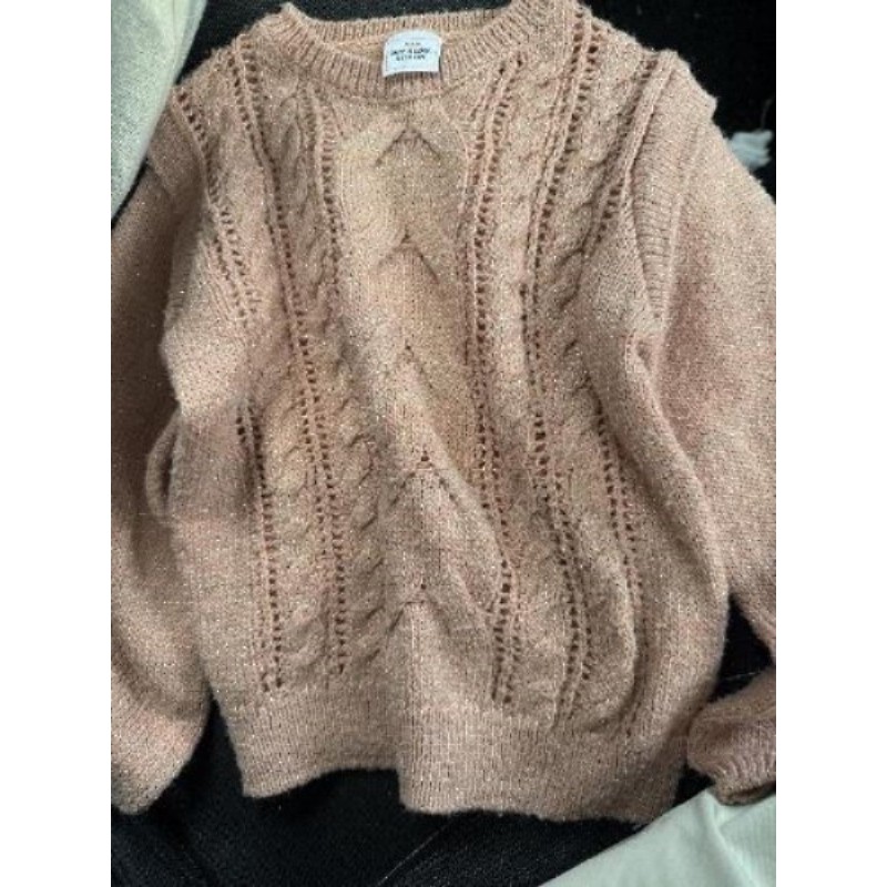 Pull rose tape à l’œil 5ans 