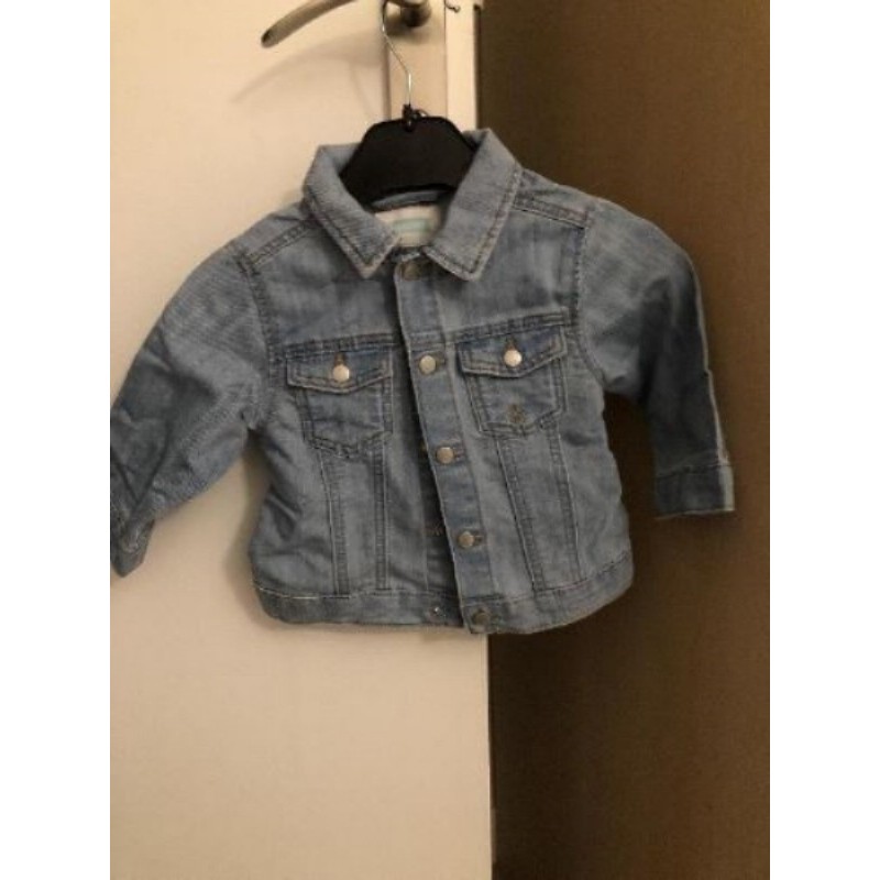 Veste jean fille 12mois