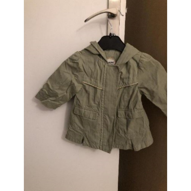 Parkas  orchestra vert fille 6mois