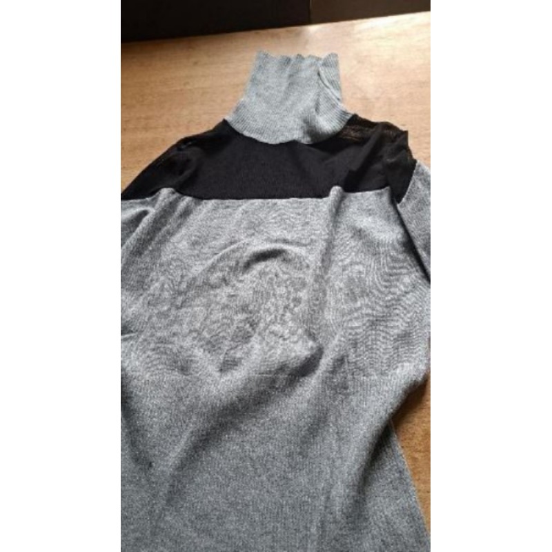 Pull gris noir Morgan 