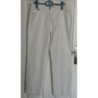 Pantalon blanc toile légère Anne Weyburn T46
