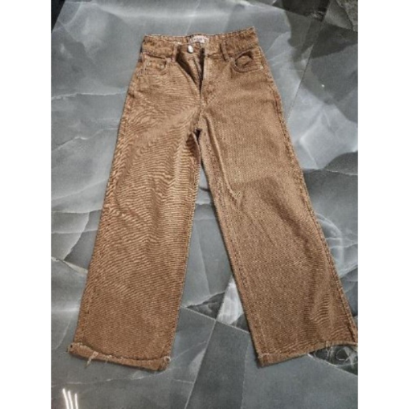 Jean Wide leg marron 30 MC