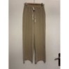 Pantalon beige fluide 36