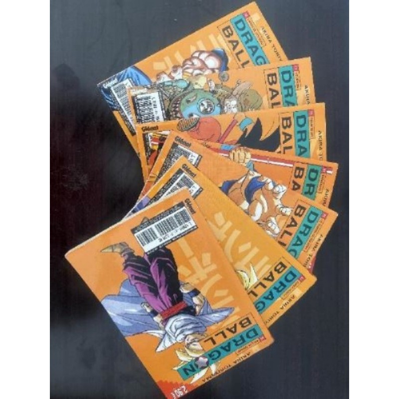 Lot 7 manga Dragon Ball 