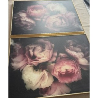 2 Tableaux fleur