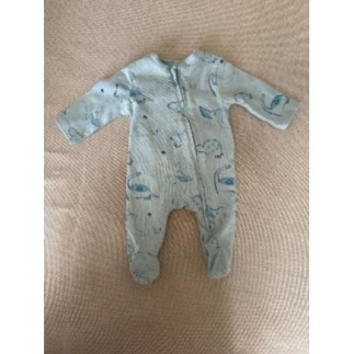 Pyjamas bleu ciel femeture...