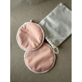 Coussinets allaitement neufs réutilisables + pochon tissu