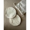 Coussinets allaitement neufs réutilisables + pochon tissu