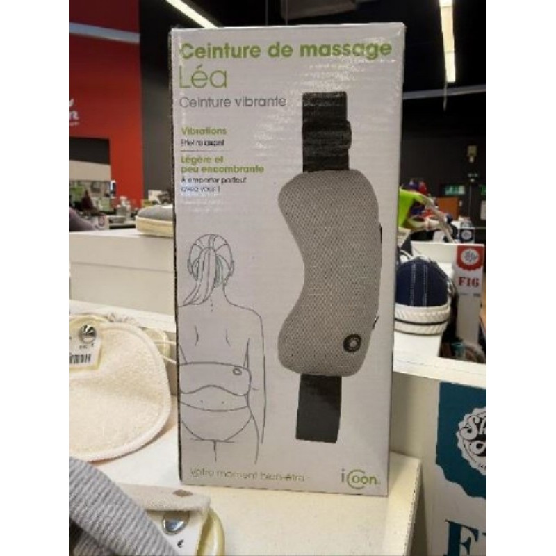 Ceinture massage dos/bas ventre