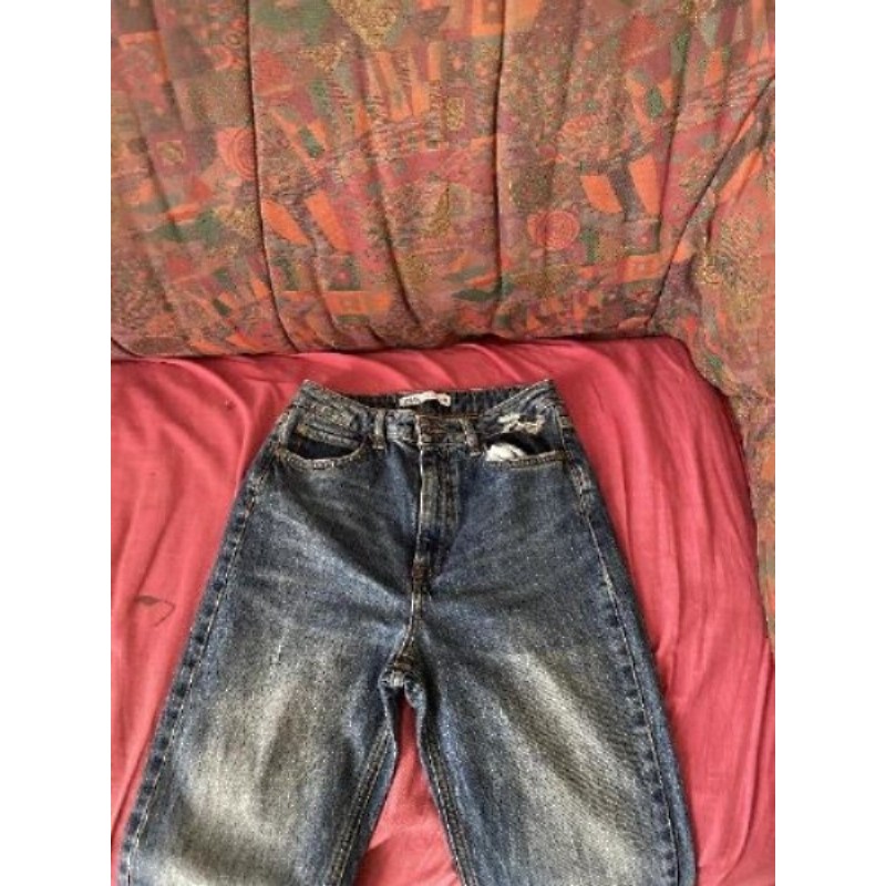 Jean Zara slim bleue taille 36