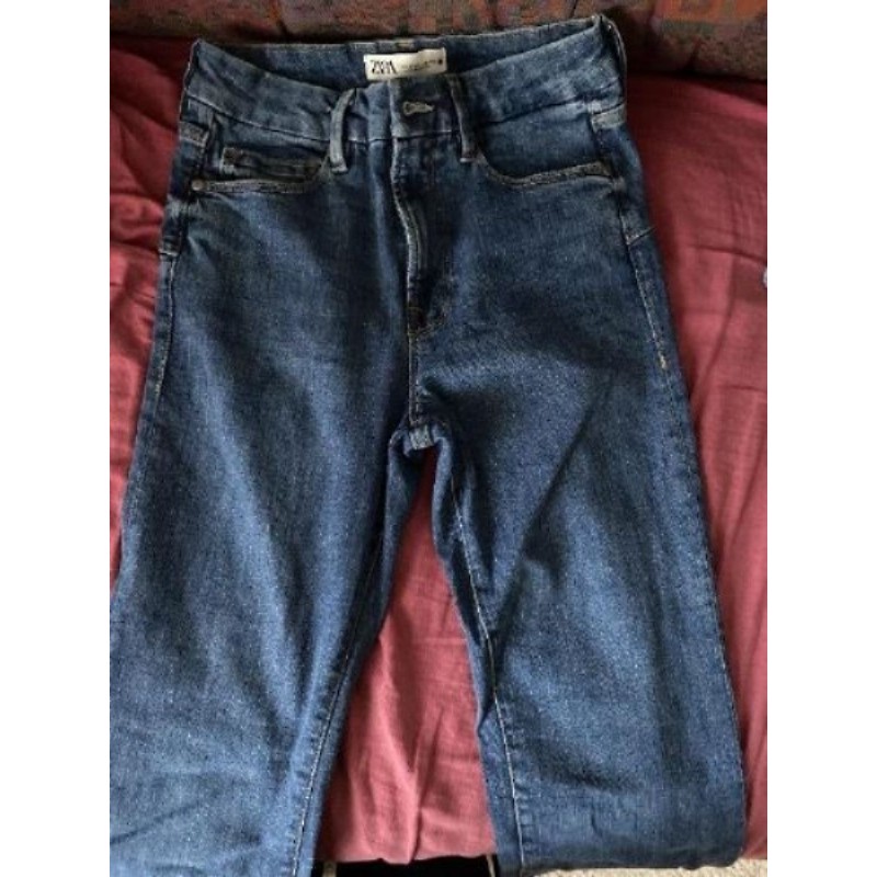 Jean Zara bleue taille 34 