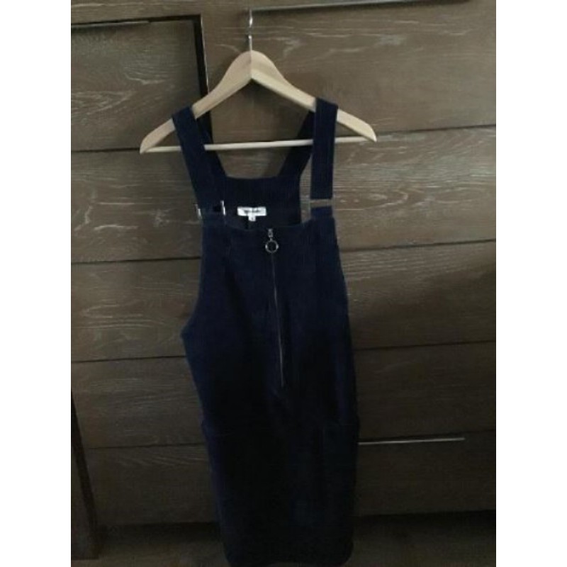 Robe salopette grain Malice bleue taille 44