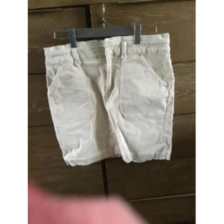 Jupe écru velours taille l