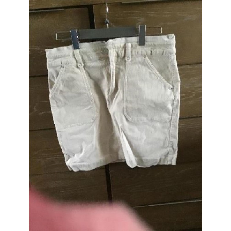 Jupe écru velours taille l