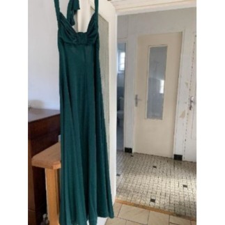 Robe  longue verte 