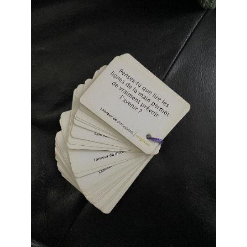 Carte "lanceur de discussion"