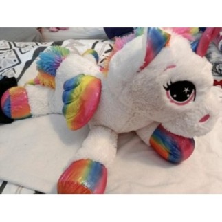Peluche licorne 50cm 
