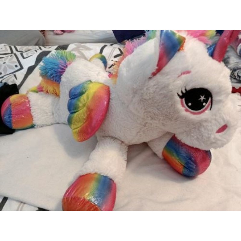 Peluche licorne 50cm 