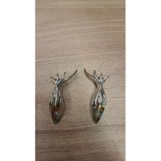 Boucles d'oreilles argent 