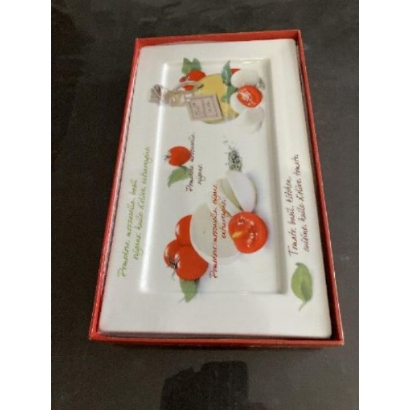 2 plats porcelaine easy life