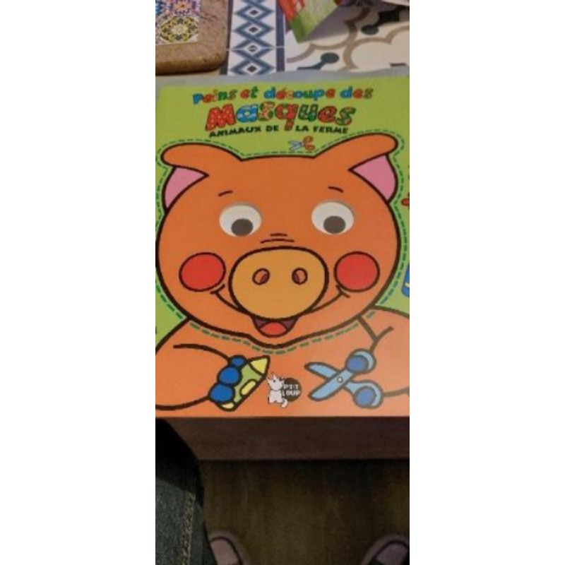 Peins et découpe des masques