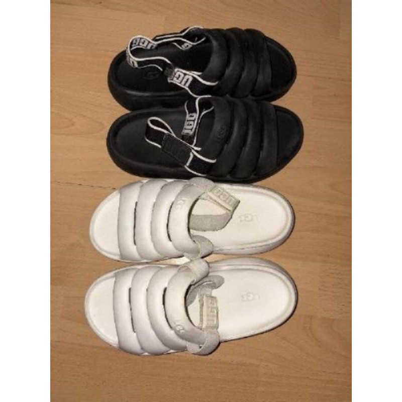 Sandale original UGG - Noir ou Blanc 35