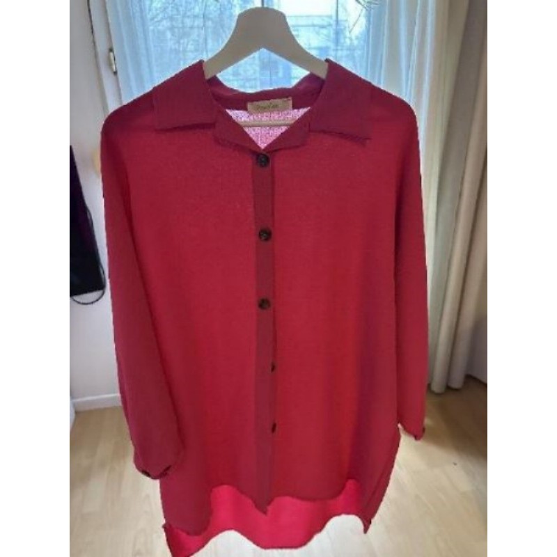  Chemise rose fluide manche 3/4 TU