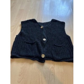 Gilet en maille sans...