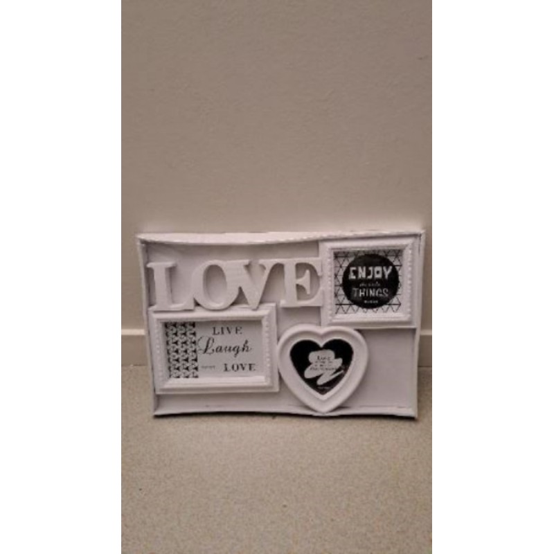 Cadre photos love neuf