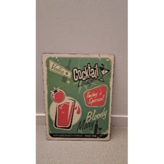 Plaque métal decorative...