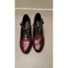 Escarpins Texto vernis bordeaux taille 39