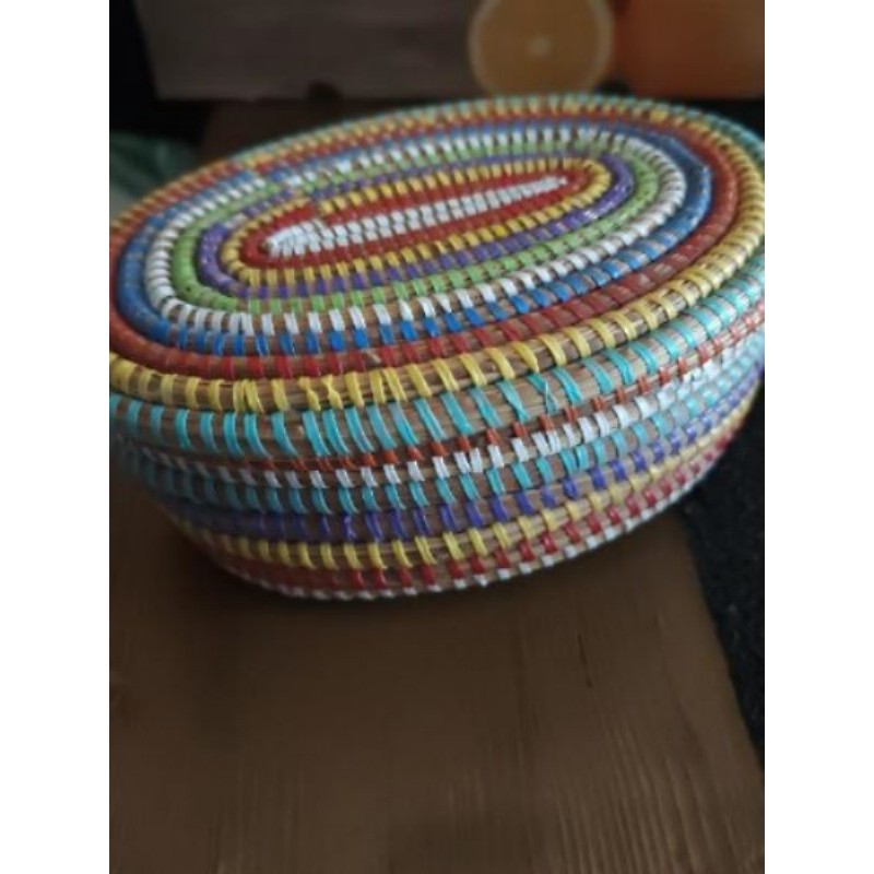 Panier artisanal oval