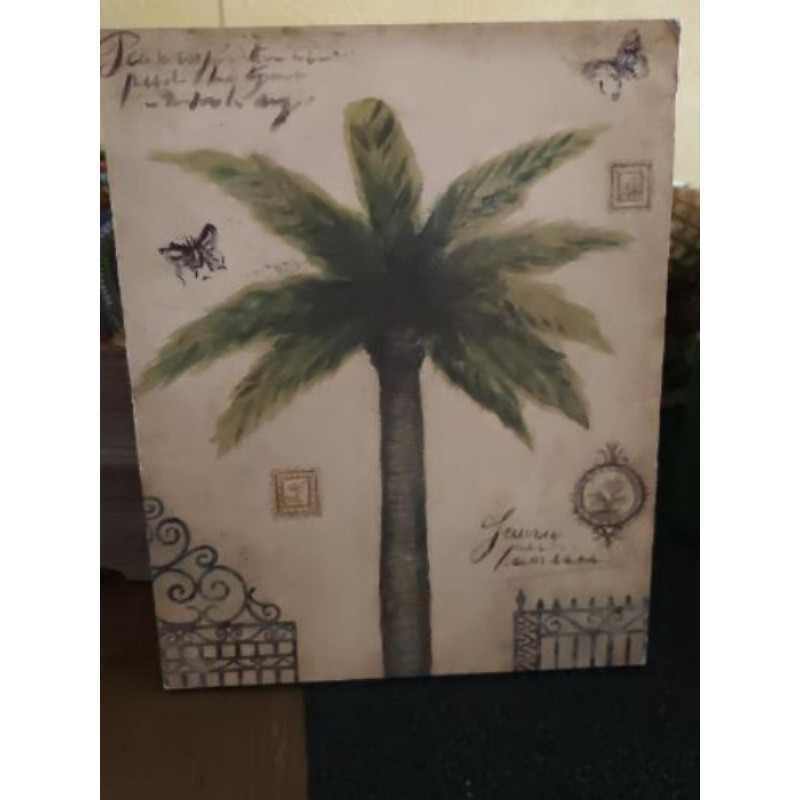 Tableau palmier 