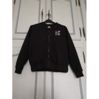 Blouson noir fille Taille...