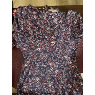 Robe fleurie manches...