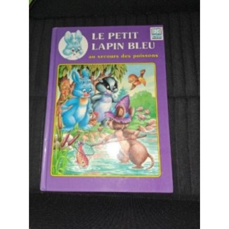 Le petit lapin bleu au...