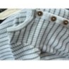 Ensemble doux rayures 3 mois