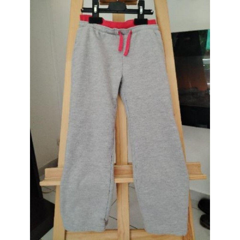 Bas de survêtement fille 10A gris (Gémo)