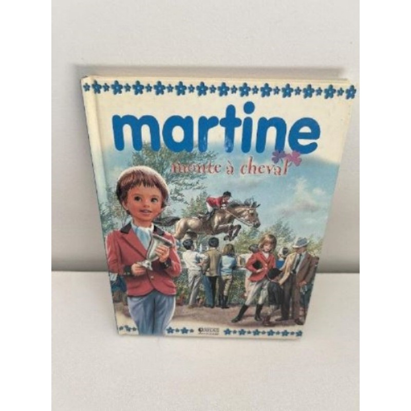 Martine monte à cheval 