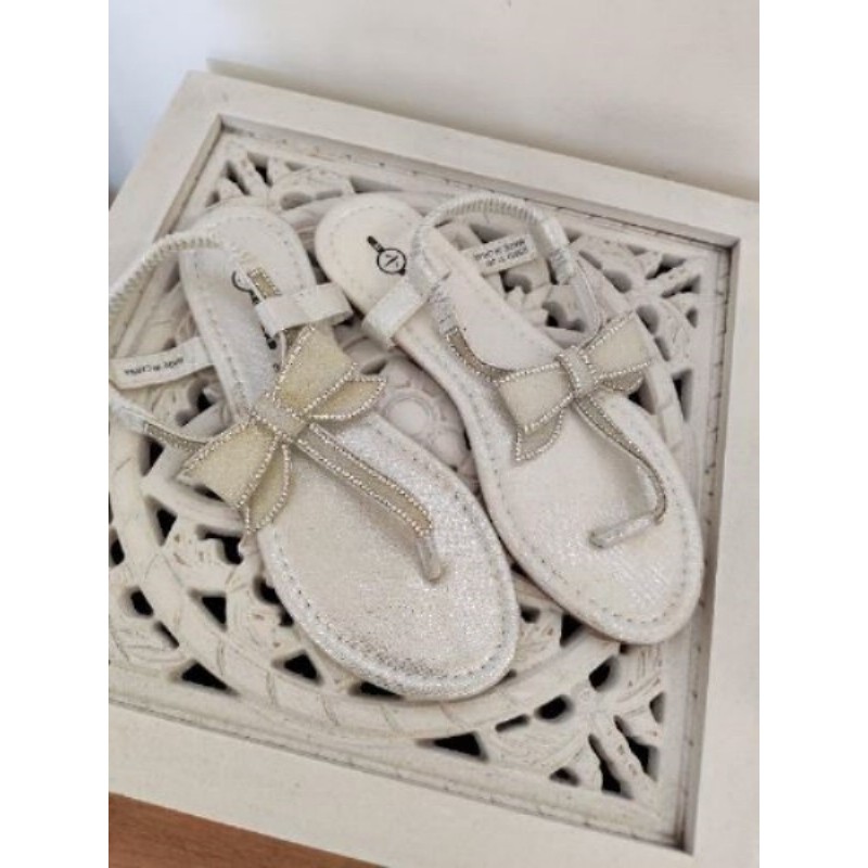 Sandale grise à strasse noeuf Mosquitos neuf   37 