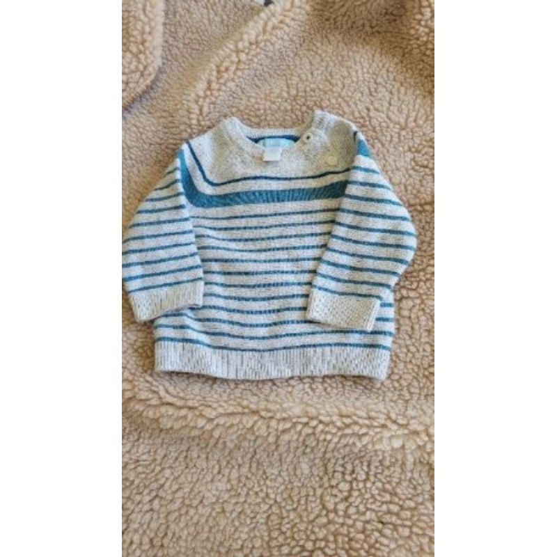Pull rayé Obaidi 3 mois