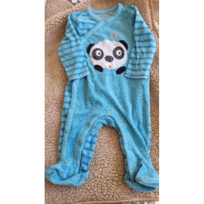 Pyjama orchestra tête de panda 3 mois