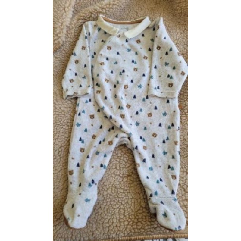 Pyjama obaidi avec col 1 mois